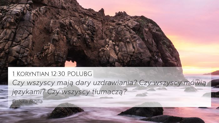 1 Koryntian 12:30 POLUBG Bible Verse Image