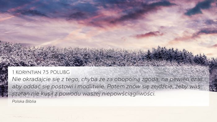 1 Koryntian 7:5 POLUBG Bible Verse Image