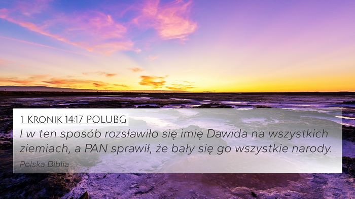 1 Kronik 14:17 POLUBG Bible Verse Image