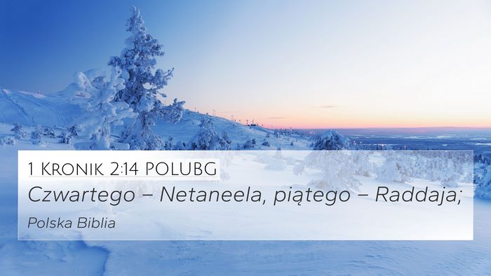 1 Kronik 2:14 POLUBG 4K Wallpaper - Czwartego – Netaneela, piątego – - 4K Wallpaper Bible Verse