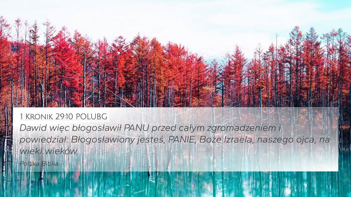 1 Kronik 29:10 POLUBG Bible Verse Image