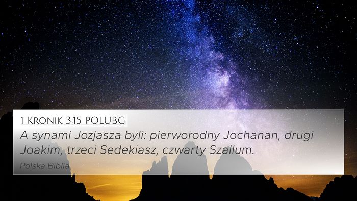 1 Kronik 3:15 POLUBG Bible Verse Image