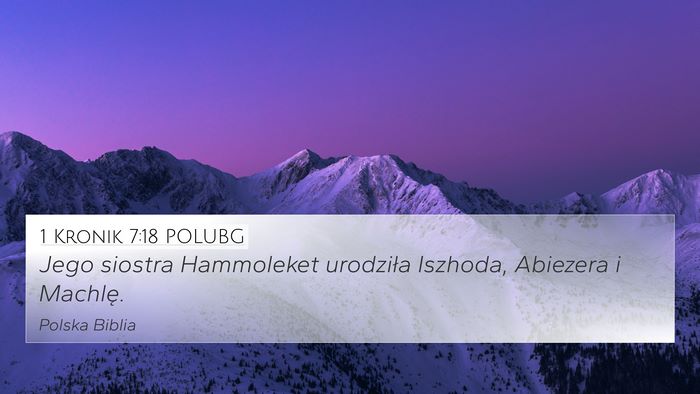 1 Kronik 7:18 POLUBG Bible Verse Image