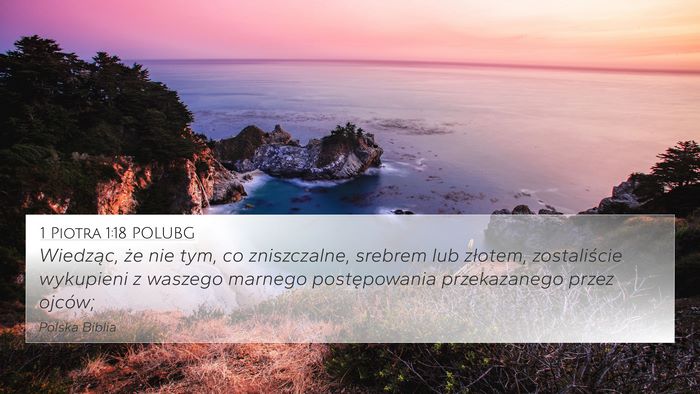 1 Piotra 1:18 POLUBG Bible Verse Image