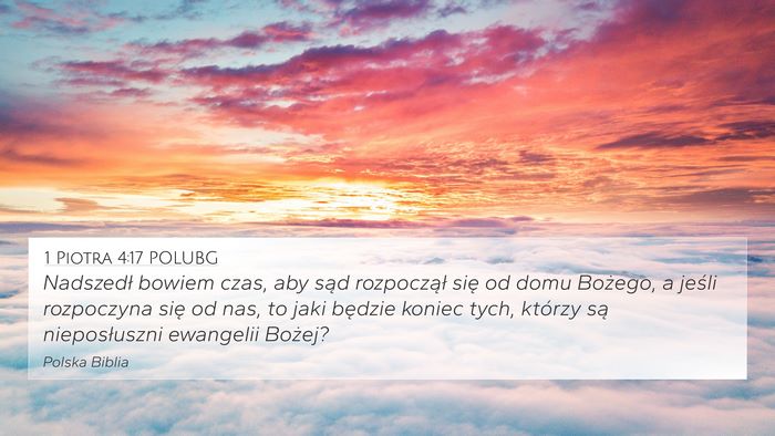 1 Piotra 4:17 POLUBG Bible Verse Image
