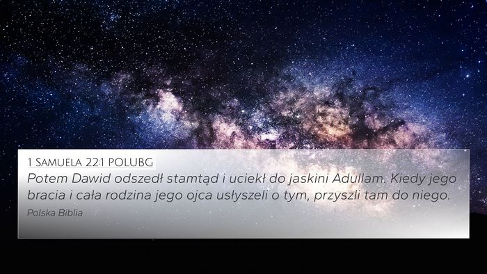 1 Samuela 22:1 POLUBG Bible Verse Image