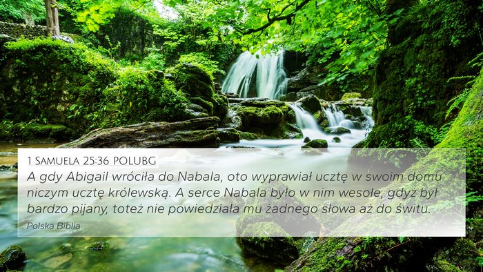 1 Samuela 25:36 POLUBG Bible Verse Image