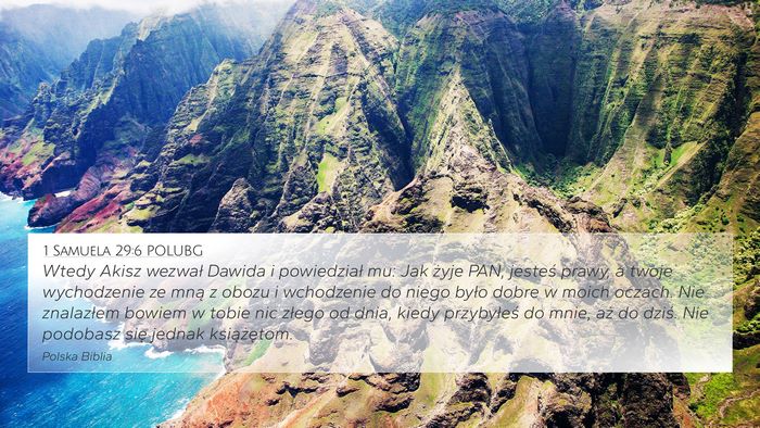1 Samuela 29:6 POLUBG Bible Verse Image