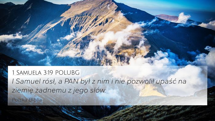 1 Samuela 3:19 POLUBG Bible Verse Image