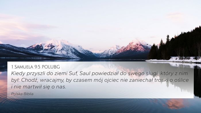 1 Samuela 9:5 POLUBG Bible Verse Image