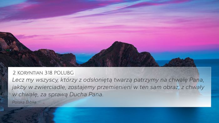 2 Koryntian 3:18 POLUBG Bible Verse Image