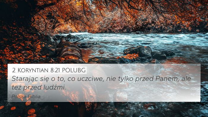 2 Koryntian 8:21 POLUBG Bible Verse Image