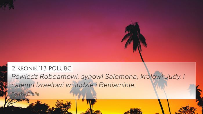 2 Kronik 11:3 POLUBG Bible Verse Image