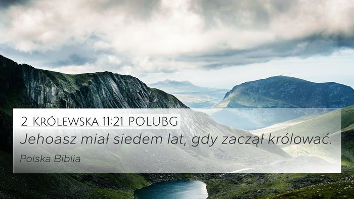2 Królewska 11:21 POLUBG Bible Verse Image