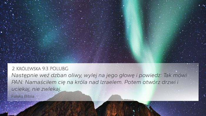 2 Królewska 9:3 POLUBG Bible Verse Image