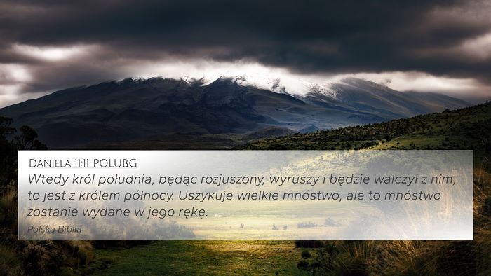 Daniela 11:11 POLUBG Bible Verse Image