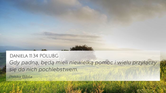 Daniela 11:34 POLUBG Bible Verse Image