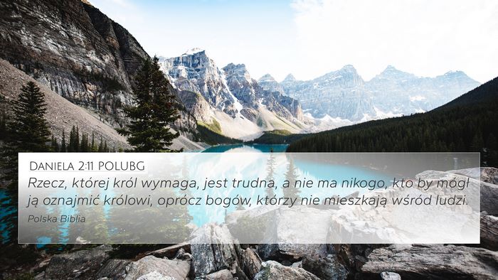 Daniela 2:11 POLUBG Bible Verse Image