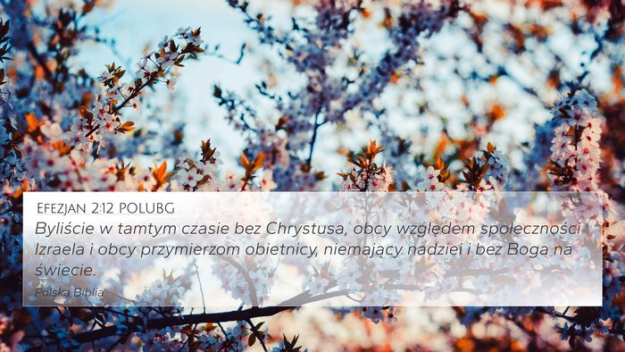 Efezjan 2:12 POLUBG Bible Verse Image