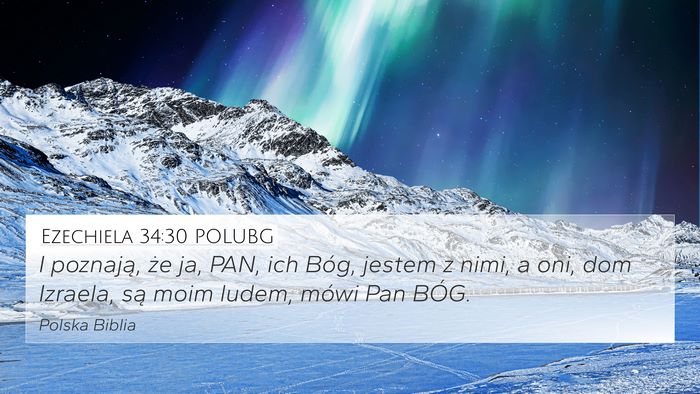 Ezechiela 34:30 POLUBG Bible Verse Image