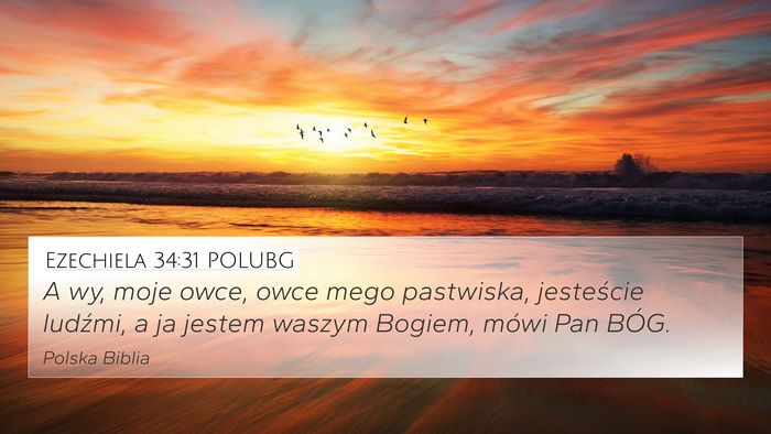 Ezechiela 34:31 POLUBG Bible Verse Image