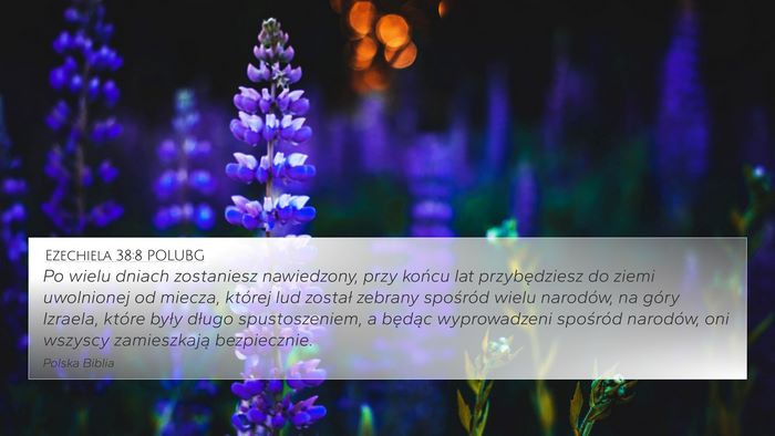 Ezechiela 38:8 POLUBG Bible Verse Image