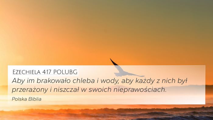Ezechiela 4:17 POLUBG Bible Verse Image