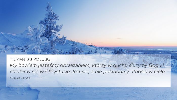 Filipian 3:3 POLUBG Bible Verse Image