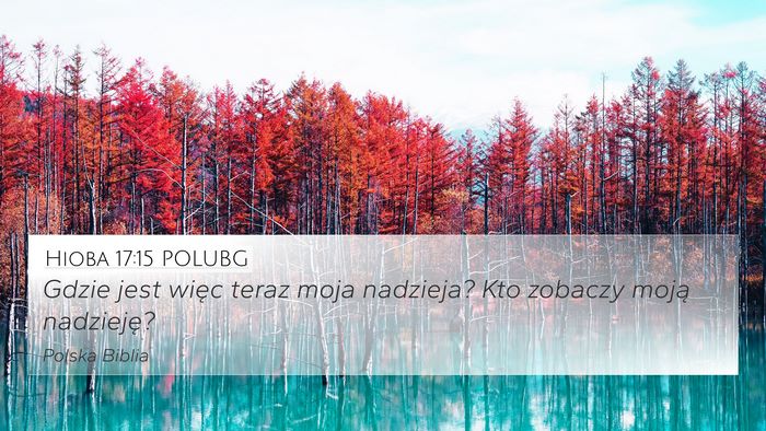 Hioba 17:15 POLUBG Bible Verse Image