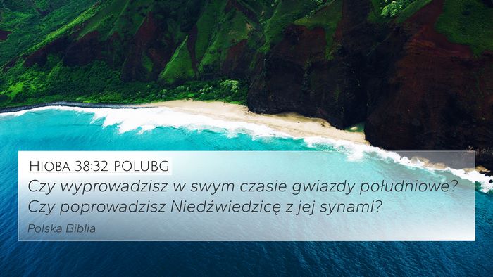 Hioba 38:32 POLUBG 4K Wallpaper - Czy wyprowadzisz w swym czasie gwiazdy - 4K Wallpaper Bible Verse