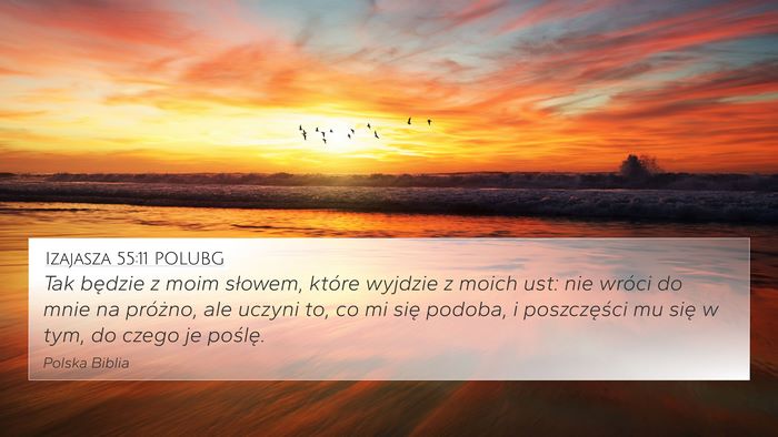 Izajasza 55:11 POLUBG Bible Verse Image