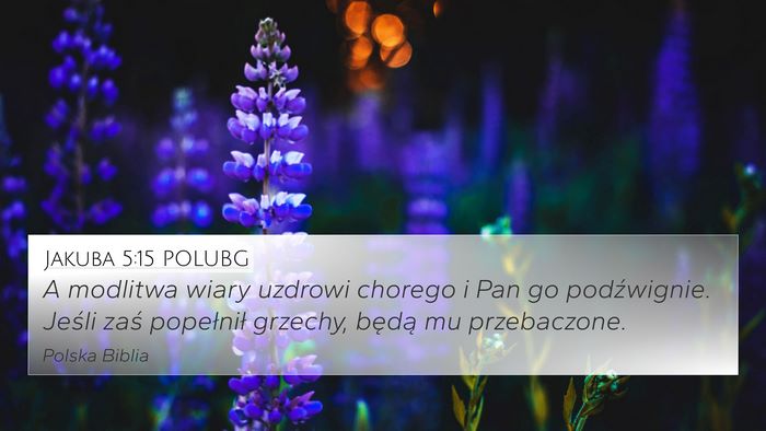 Jakuba 5:15 POLUBG Bible Verse Image
