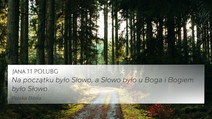 Jana 1:1 POLUBG Bible Verse Image