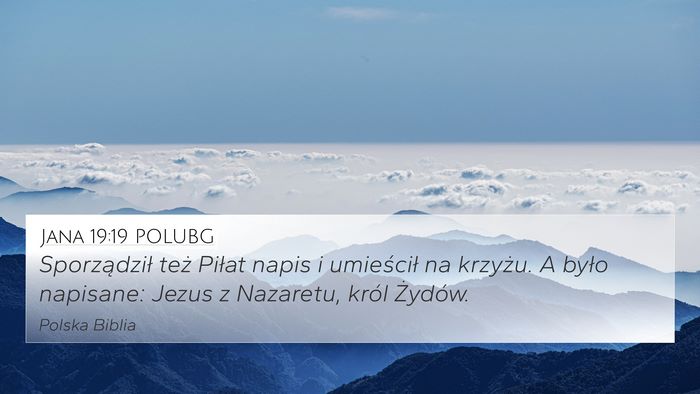Jana 19:19 POLUBG Bible Verse Image