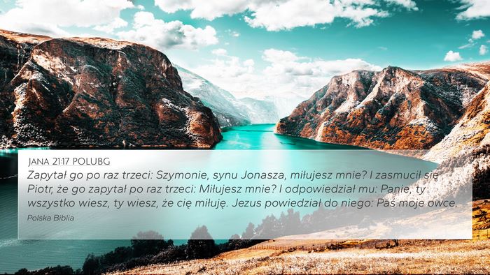 Jana 21:17 POLUBG Bible Verse Image