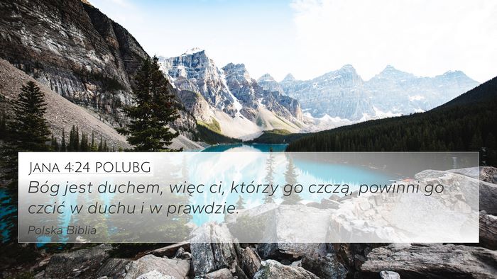 Jana 4:24 POLUBG Bible Verse Image