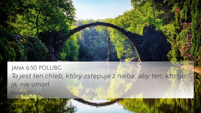 Jana 6:50 POLUBG Bible Verse Image