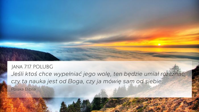 Jana 7:17 POLUBG Bible Verse Image