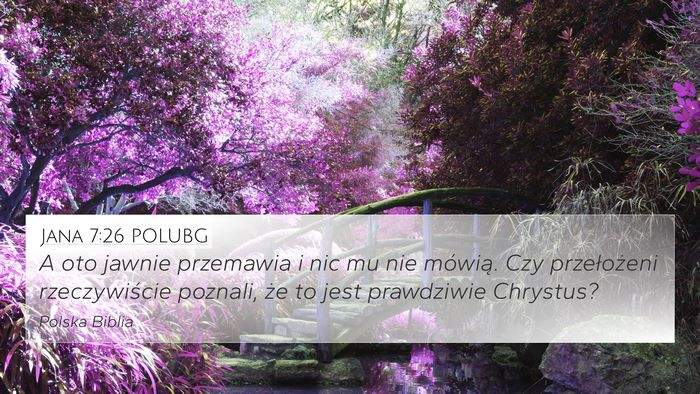 Jana 7:26 POLUBG Bible Verse Image