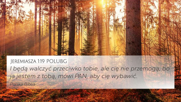 Jeremiasza 1:19 POLUBG Bible Verse Image