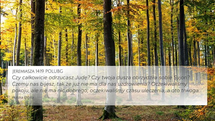 Jeremiasza 14:19 POLUBG Bible Verse Image