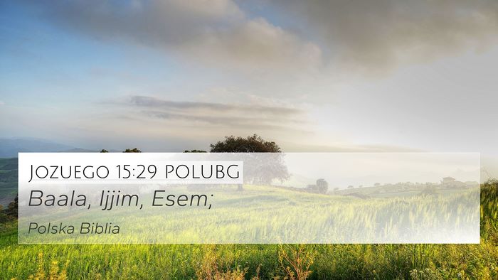 Jozuego 15:29 POLUBG 4K Wallpaper - Baala, Ijjim, - 4K Wallpaper Bible Verse