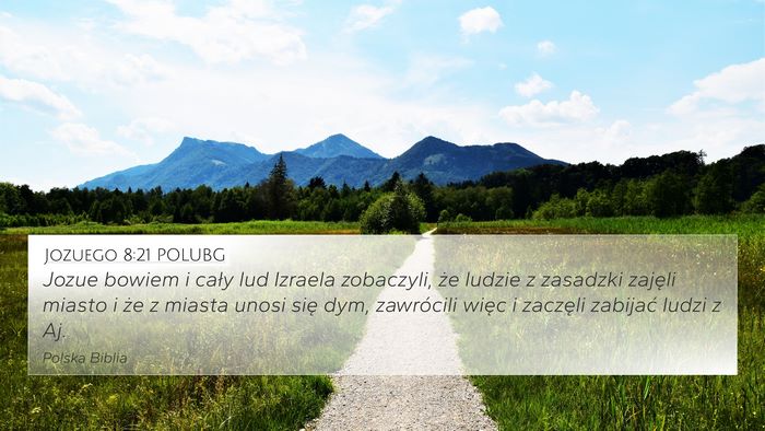 Jozuego 8:21 POLUBG Bible Verse Image