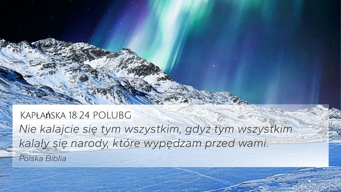 Kapłańska 18:24 POLUBG Bible Verse Image