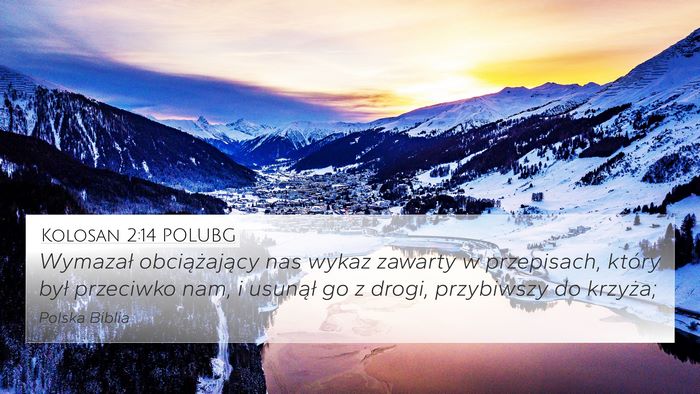 Kolosan 2:14 POLUBG Bible Verse Image