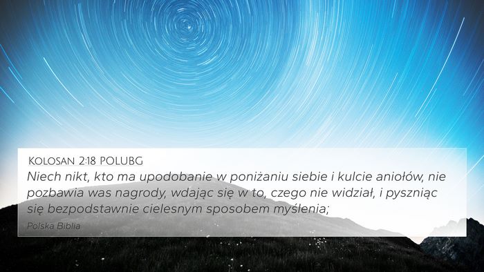Kolosan 2:18 POLUBG Bible Verse Image
