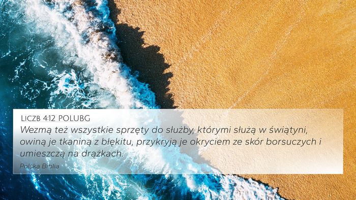 Liczb 4:12 POLUBG Bible Verse Image