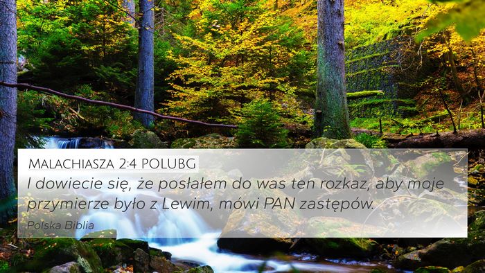 Malachiasza 2:4 POLUBG Bible Verse Image