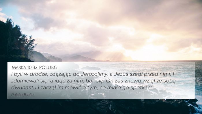 Marka 10:32 POLUBG Bible Verse Image
