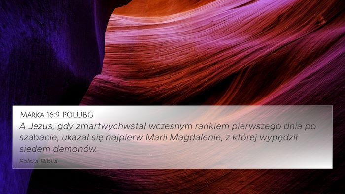 Marka 16:9 POLUBG Bible Verse Image